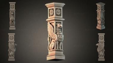 Different pillars STI_001255 3d model