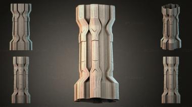 Different pillars STI_001256 3d model