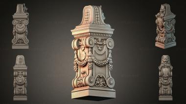 Different pillars STI_001335 3d model