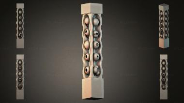 Different pillars STI_001339 3d model