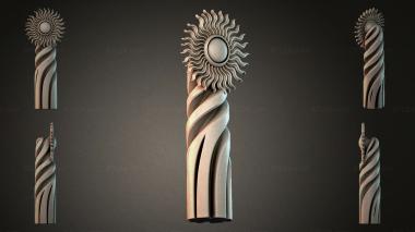 Different pillars STI_001340 3d model