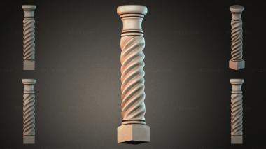 Different pillars STI_001342 3d model