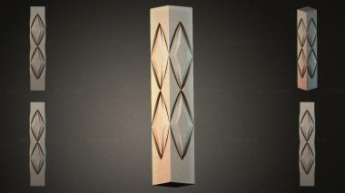 Different pillars STI_001346 3d model