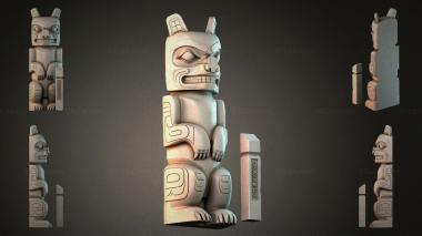 Different pillars STI_001351 3d model