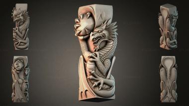 Different pillars STI_001353 3d model