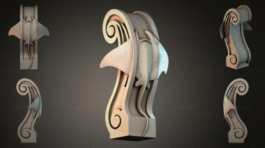 Different pillars STI_001366 3d model