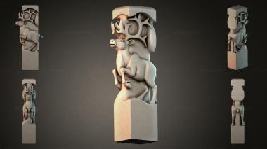 Different pillars STI_001372 3d model