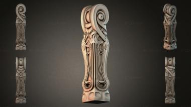 Different pillars STI_001389 3d model