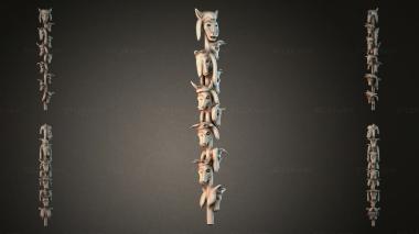 Different pillars STI_001391 3d model