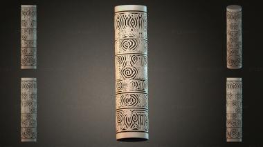 Different pillars STI_001392 3d model