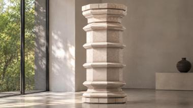 Different pillars Decorative column 3d model