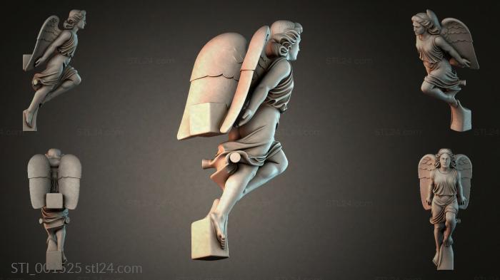 Angel figure 3d STL model