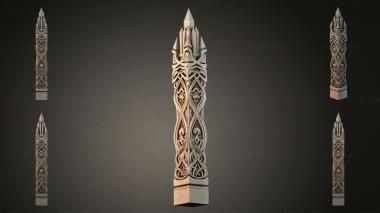 Different pillars STI_001827 3d model