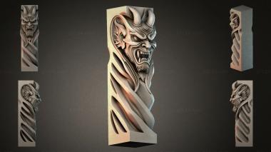 Different pillars STI_001831 3d model