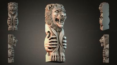 Different pillars STI_001833 3d model