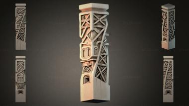 Different pillars STI_001835 3d model