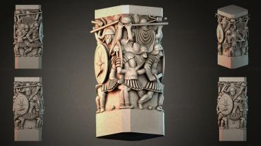 Different pillars STI_001840 3d model