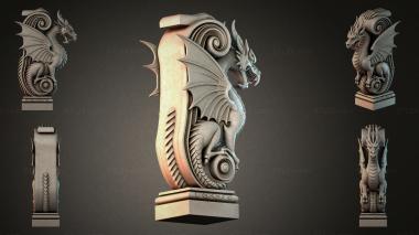 Different pillars STI_001845 3d model