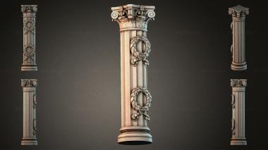 Different pillars STI_001857 3d model