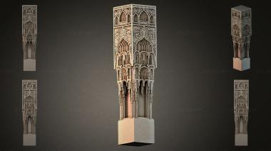 Different pillars STI_001859 3d model