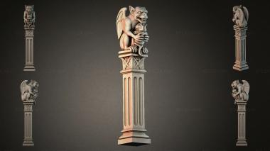 Different pillars STI_001862 3d model
