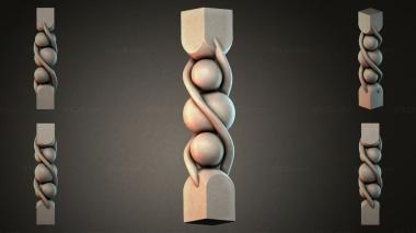 Different pillars STI_001864 3d model