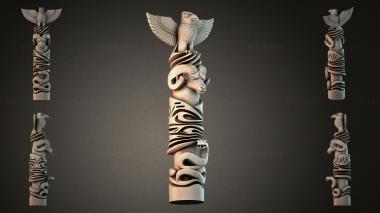 Different pillars STI_001866 3d model