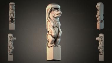 Different pillars STI_001869 3d model