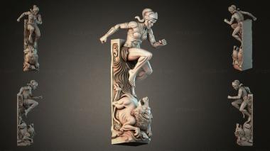 Different pillars STI_001873 3d model
