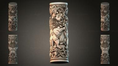 Different pillars STI_003017 3d model