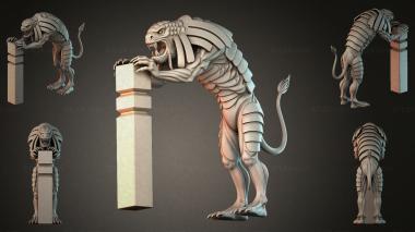Different pillars STI_003018 3d model