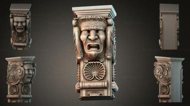 Different pillars STI_003020 3d model
