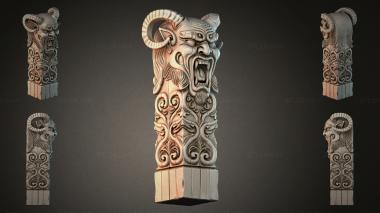 Different pillars STI_003023 3d model