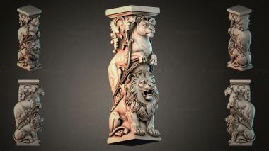 Different pillars STI_003064 3d model