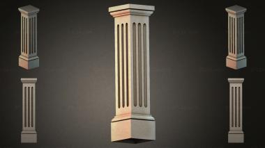 Different pillars STI_003072 3d model
