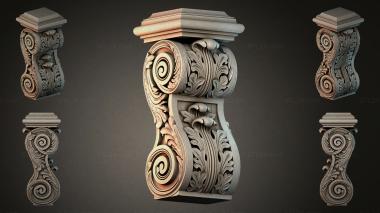 Different pillars STI_003073 3d model