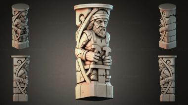 Different pillars STI_003074 3d model