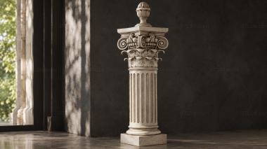 Different pillars STI_003501 3d model