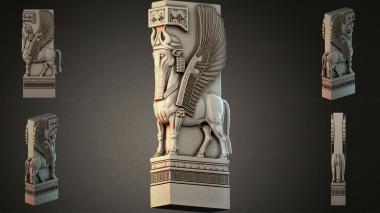 Different pillars STI_003524 3d model