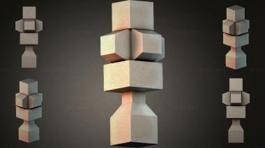 Different pillars STI_003528 3d model