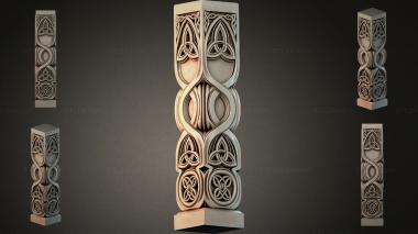 Different pillars STI_003532 3d model