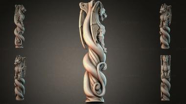 Different pillars STI_003537 3d model
