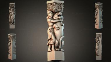 Different pillars STI_003545 3d model