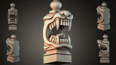 Different pillars STI_003546 3d model