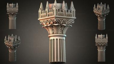 Different pillars STI_003547 3d model