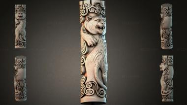 Different pillars STI_003552 3d model