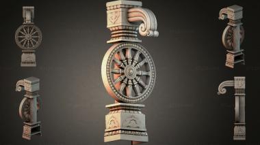 Different pillars STI_003555 3d model