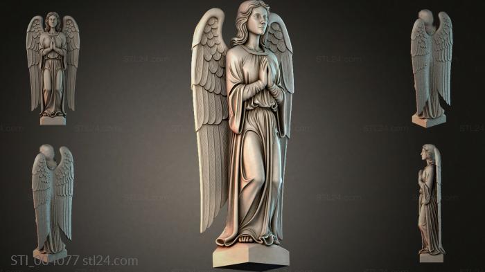 Different pillars (STI_004077) 3D models for cnc