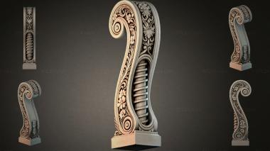 Different pillars STI_004402 3d model