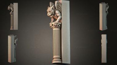 Different pillars STI_004405 3d model